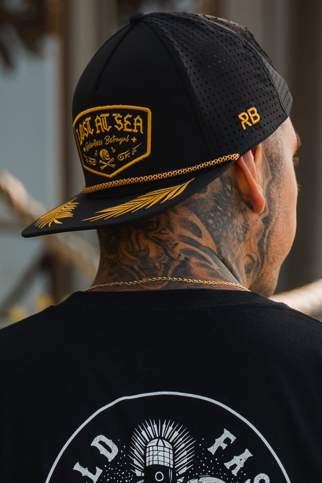 Lost At Sea BLACKOUT Snapback
