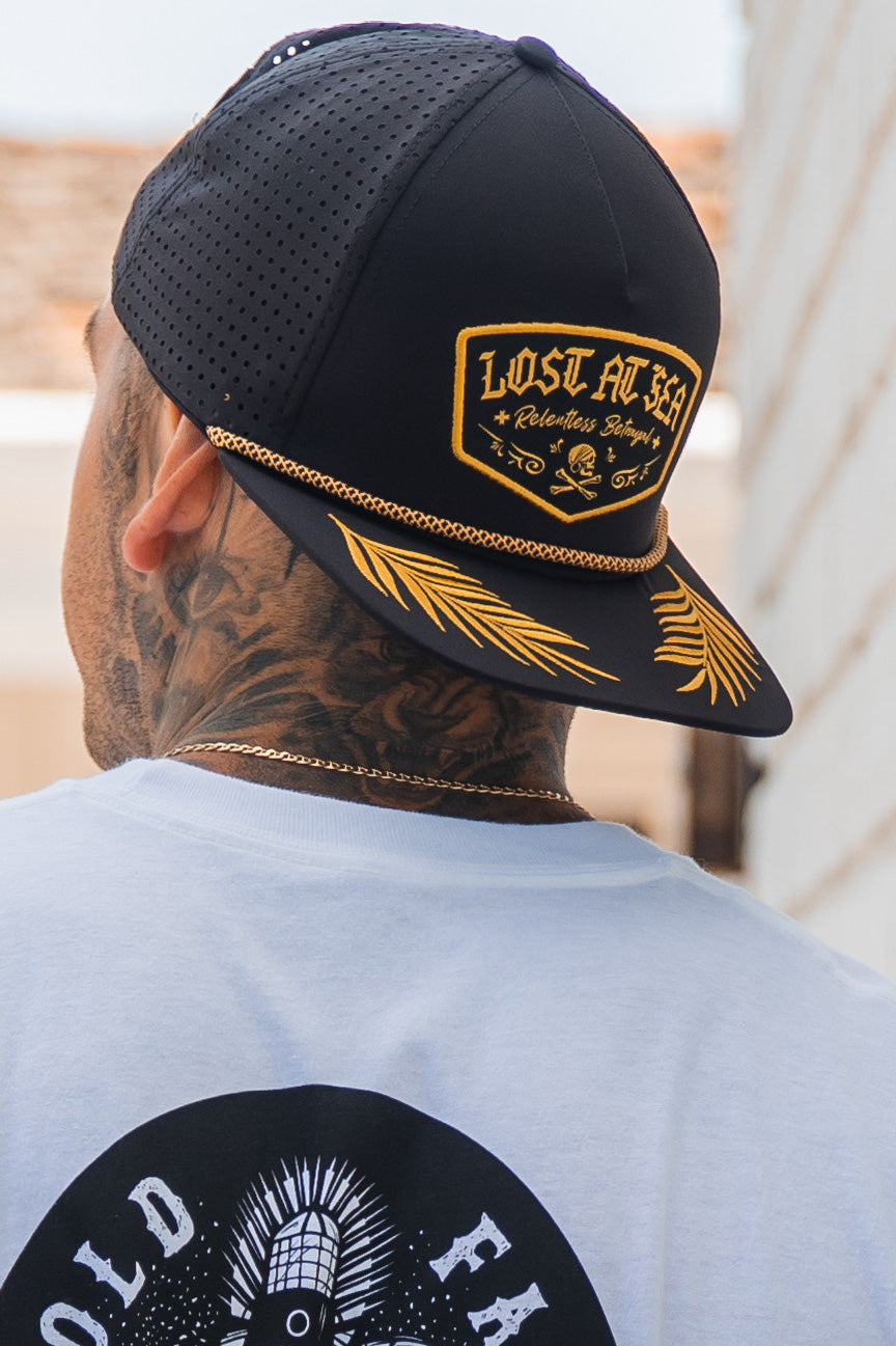 Lost At Sea BLACKOUT Snapback