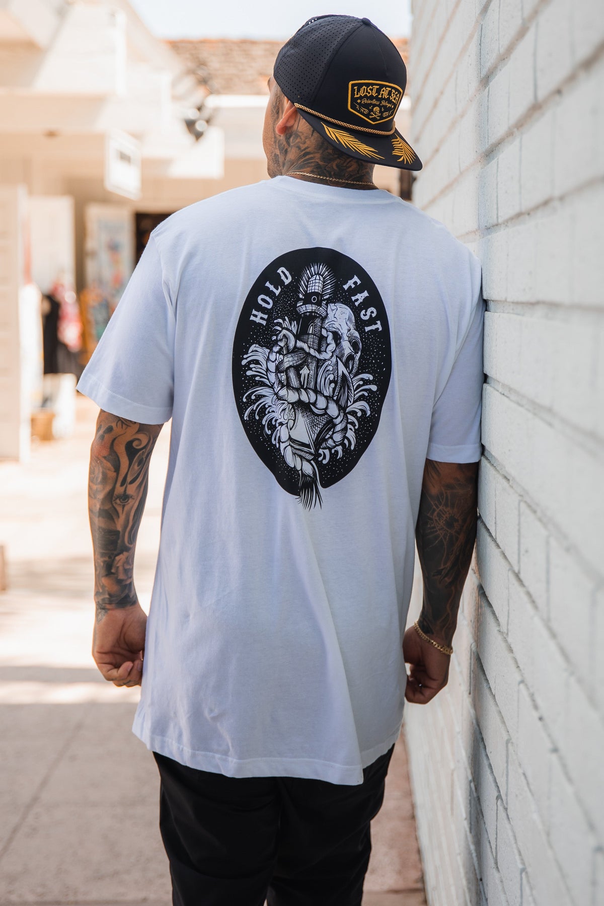 Hold Fast White T-Shirt