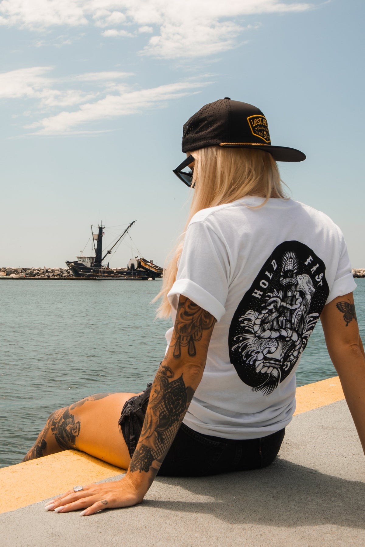 Hold Fast White T-Shirt