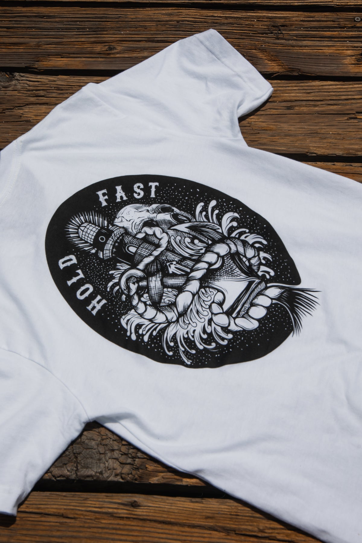 Hold Fast White T-Shirt