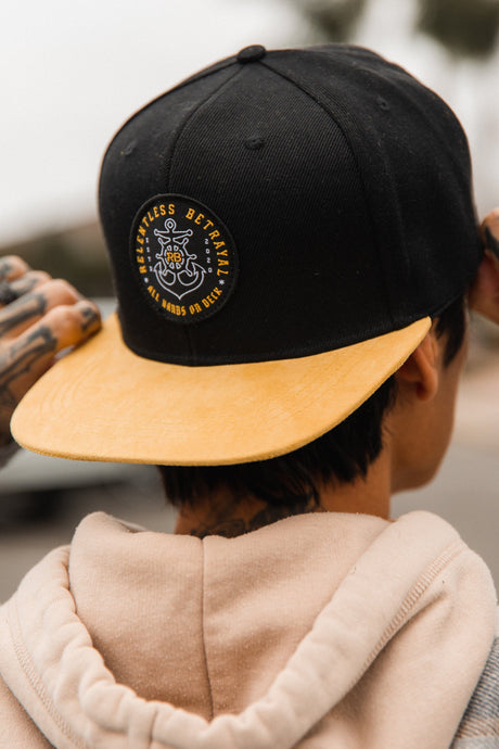 All Hands On Deck Suede Snapback