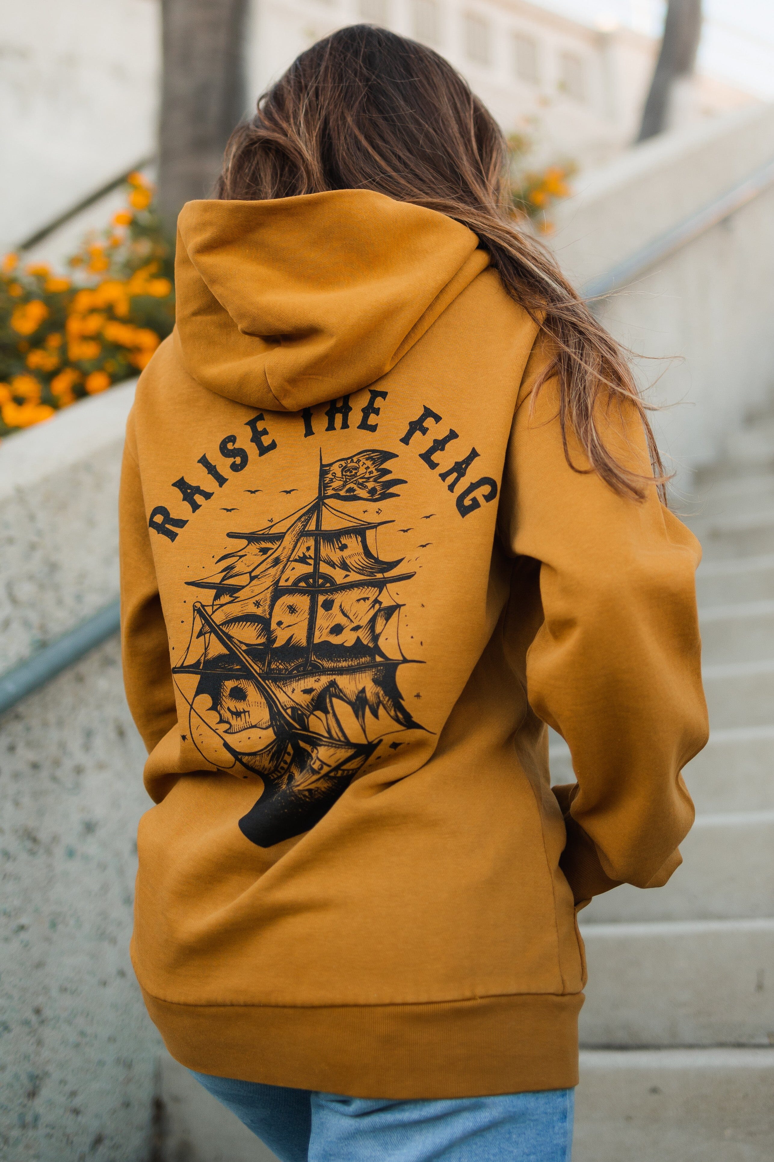 Raise the Flag Premium Toast Hoodie