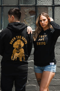 Burn The Ships Gold Foil Hoodie