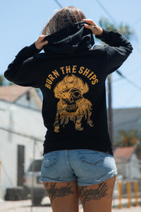 Burn The Ships Gold Foil Hoodie