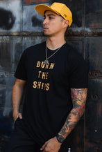 Load image into Gallery viewer, Burn The Ships Gold Foil T-Shirt