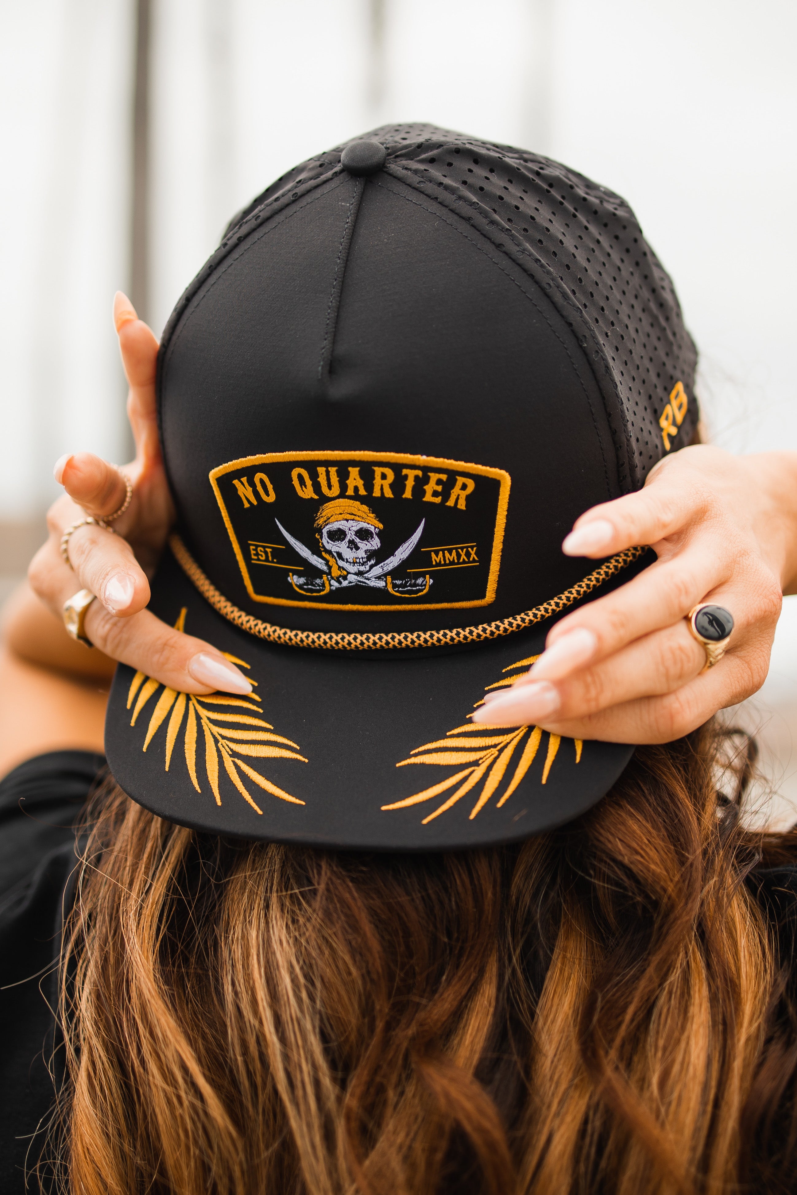 No Quarter BLACKOUT Snapback