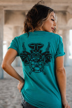 Load image into Gallery viewer, Walk The Plank Sea Green T-Shirt