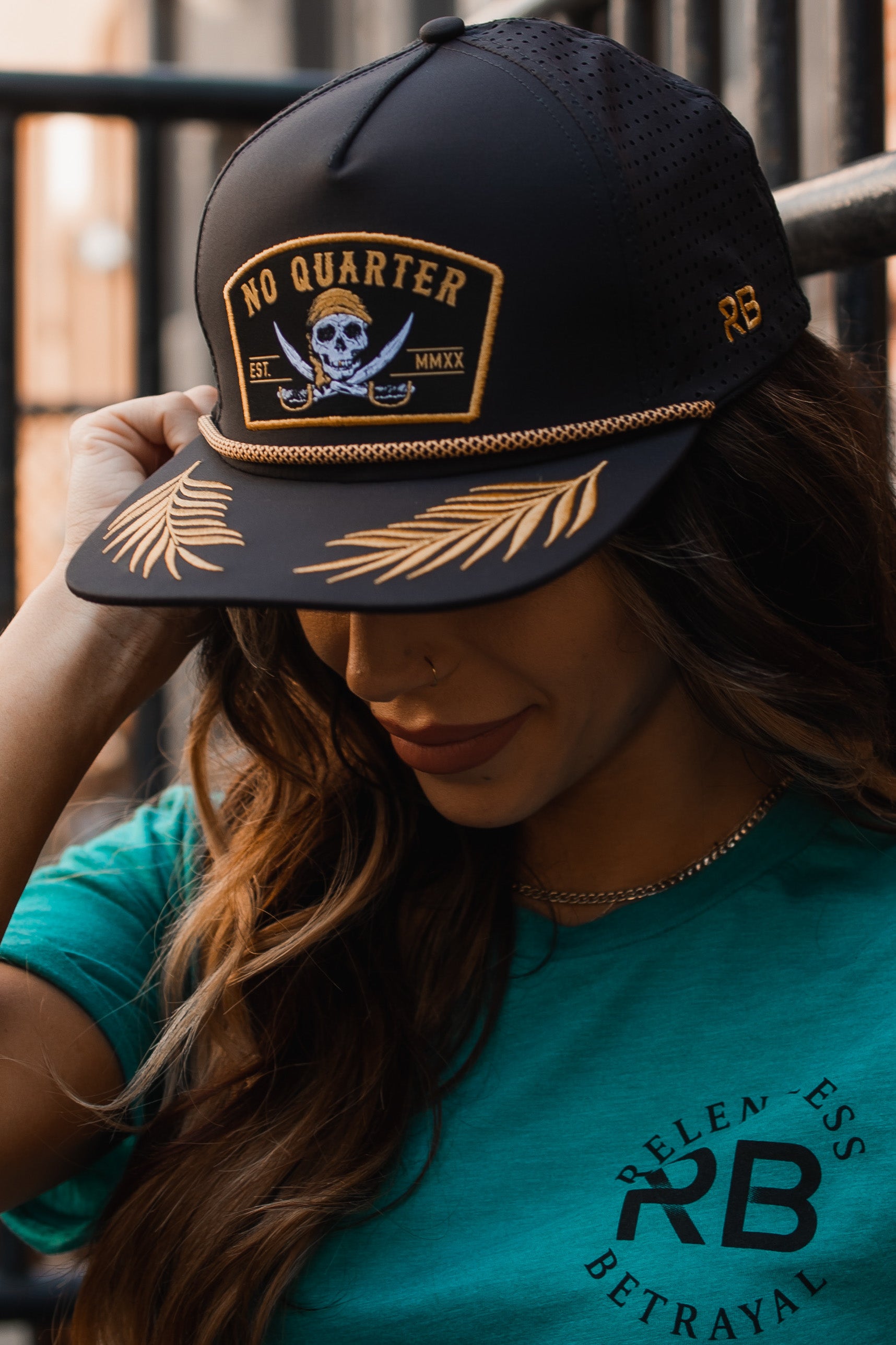 No Quarter BLACKOUT Snapback