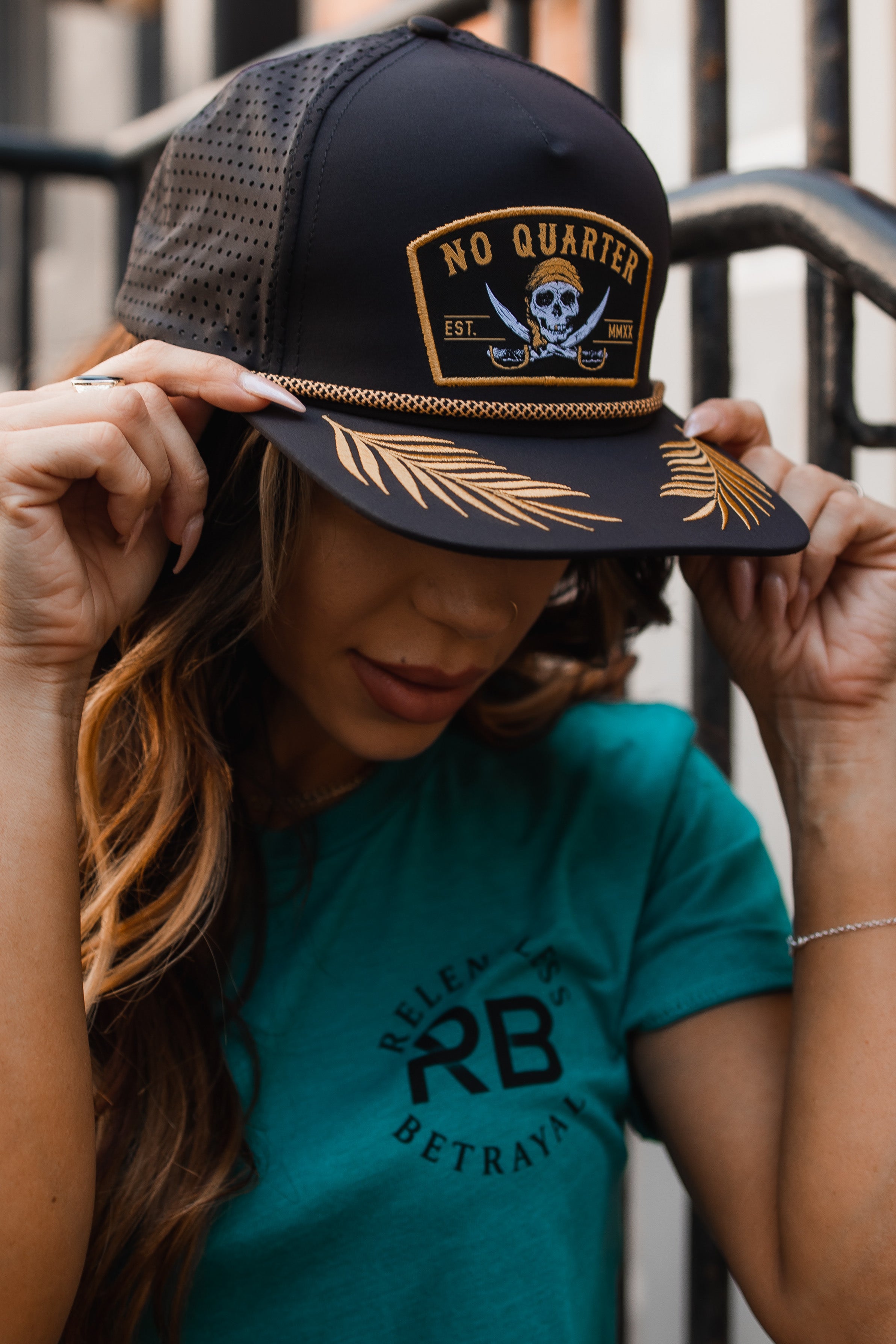 No Quarter BLACKOUT Snapback