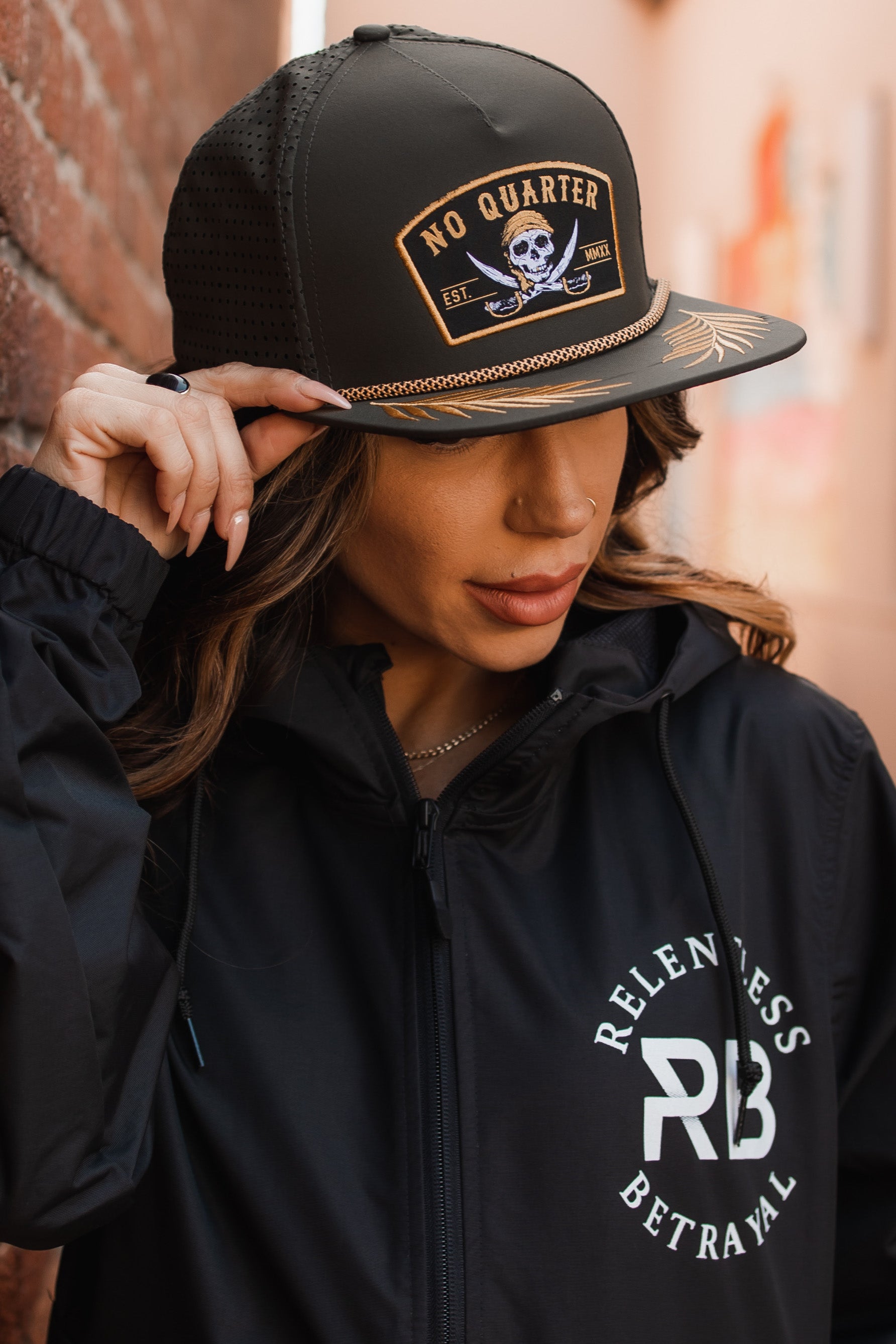 No Quarter BLACKOUT Snapback