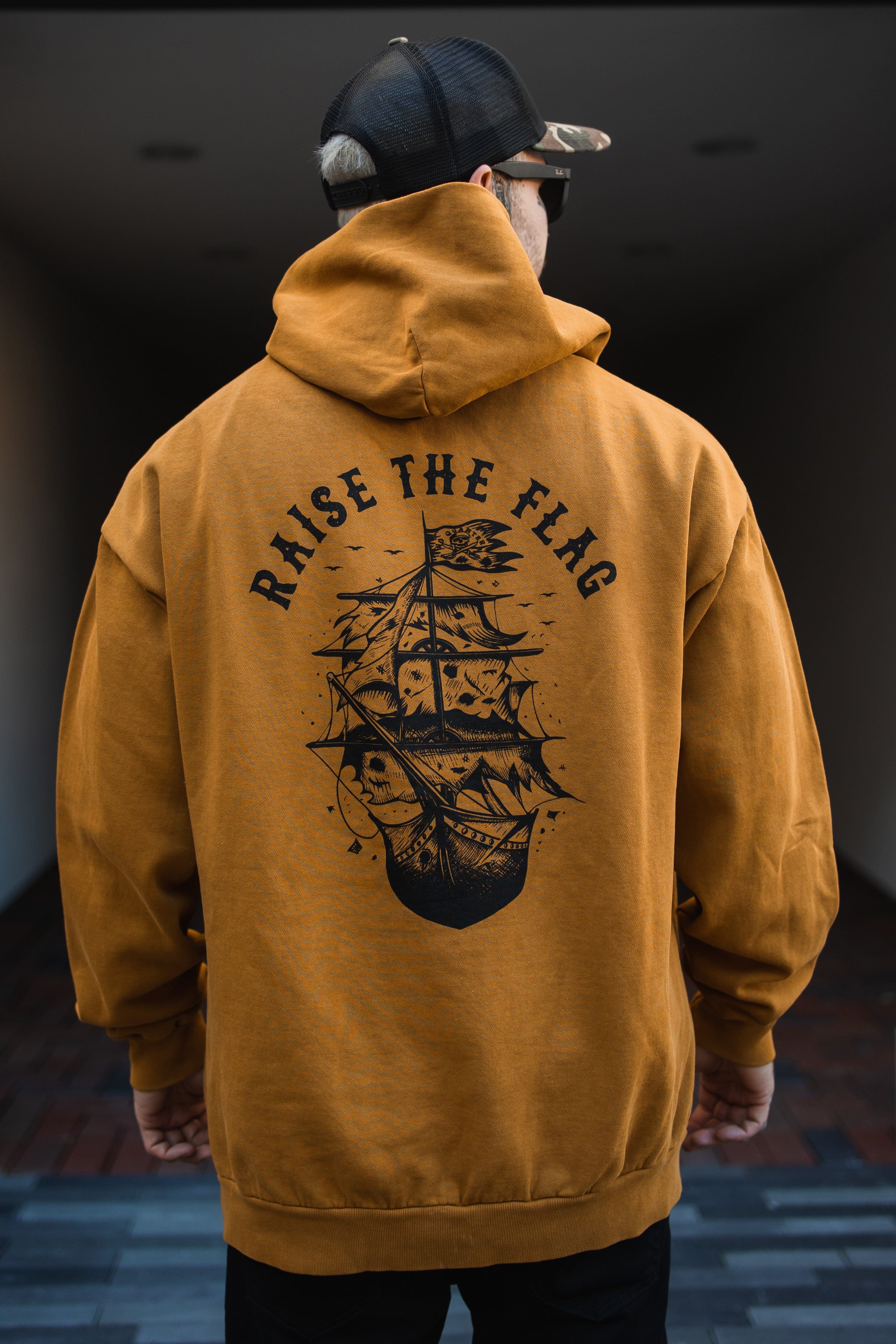 Raise the Flag Premium Toast Hoodie