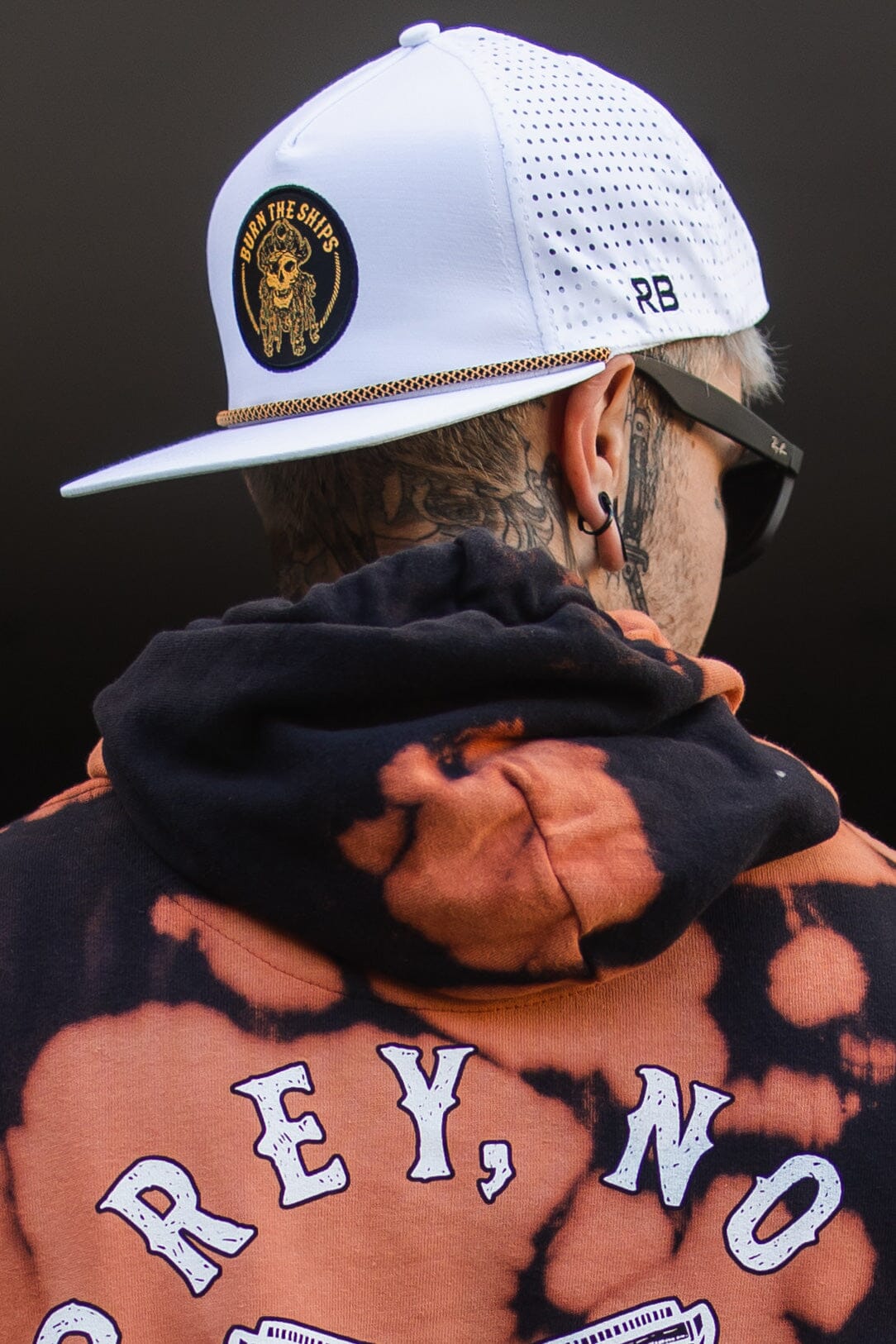 Burn The Ships WHITEOUT Snapback
