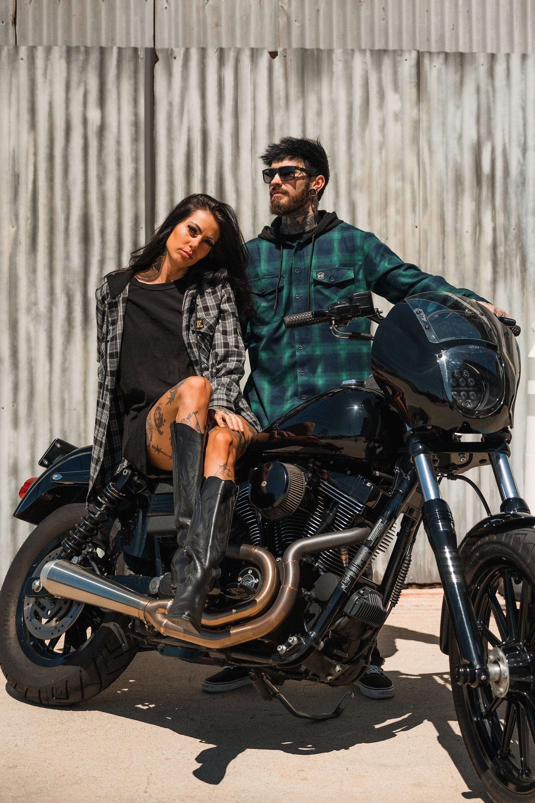 Lost At Sea Premium Hooded Flannel