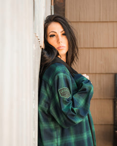 Lost At Sea Premium Hooded Flannel