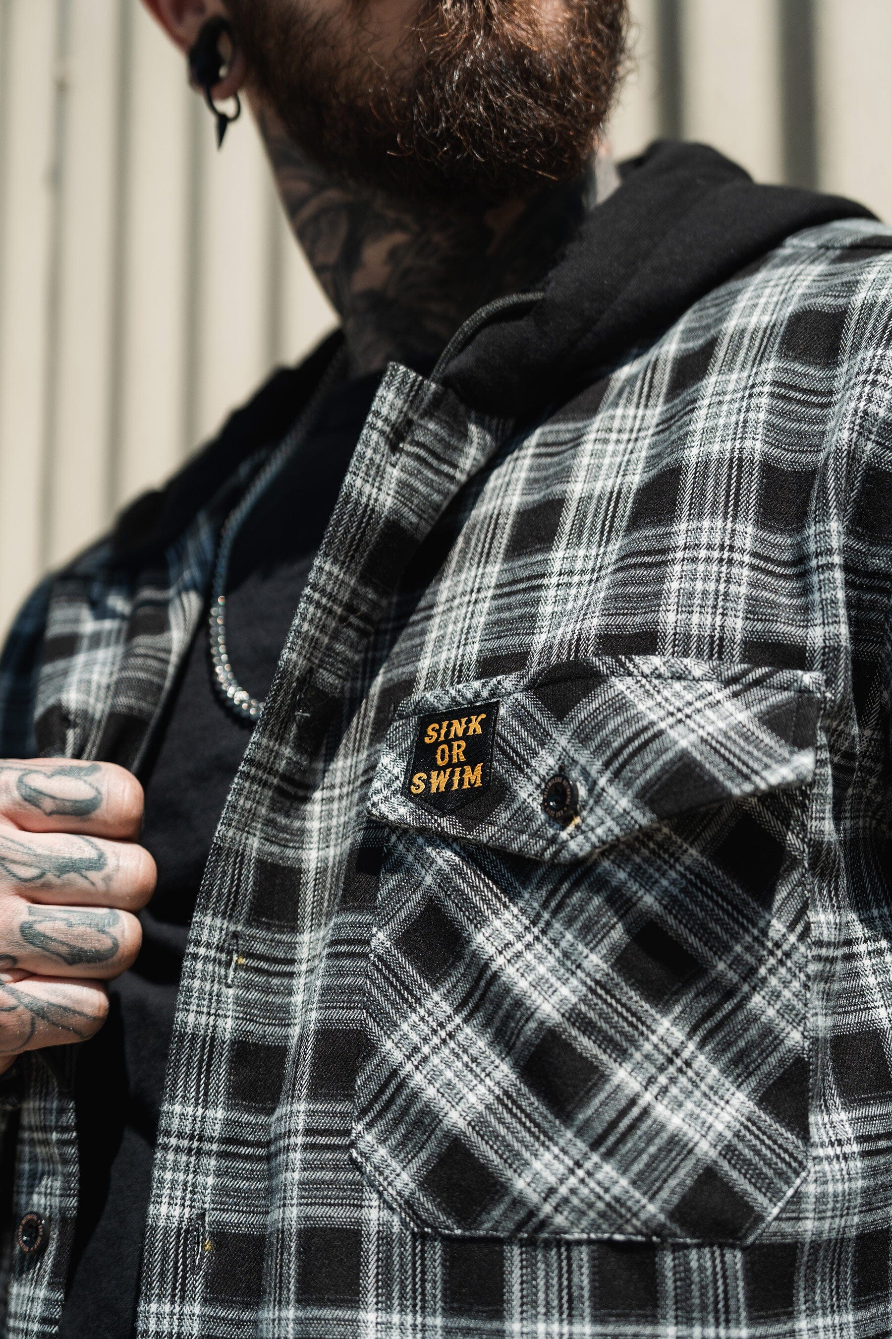 Sink Or Swim Premium Hooded Flannel