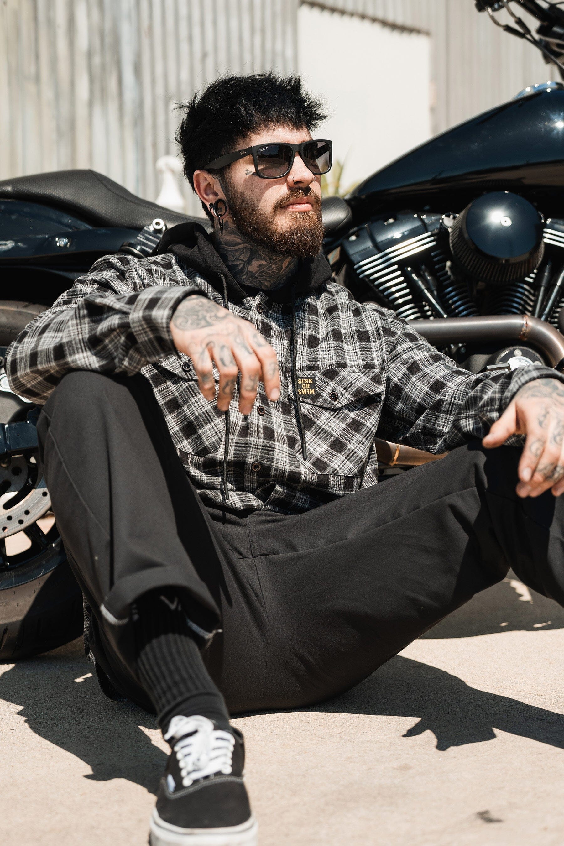 Sink Or Swim Premium Hooded Flannel