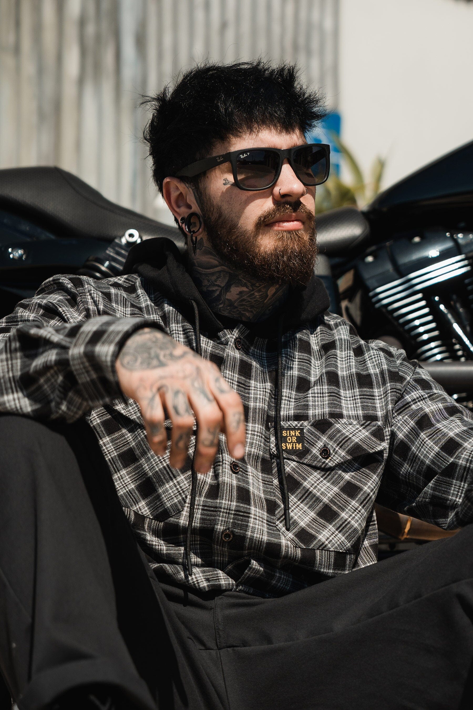 Sink Or Swim Premium Hooded Flannel