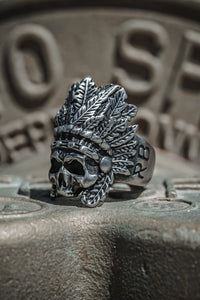 Stainless Steel Warchief Ring