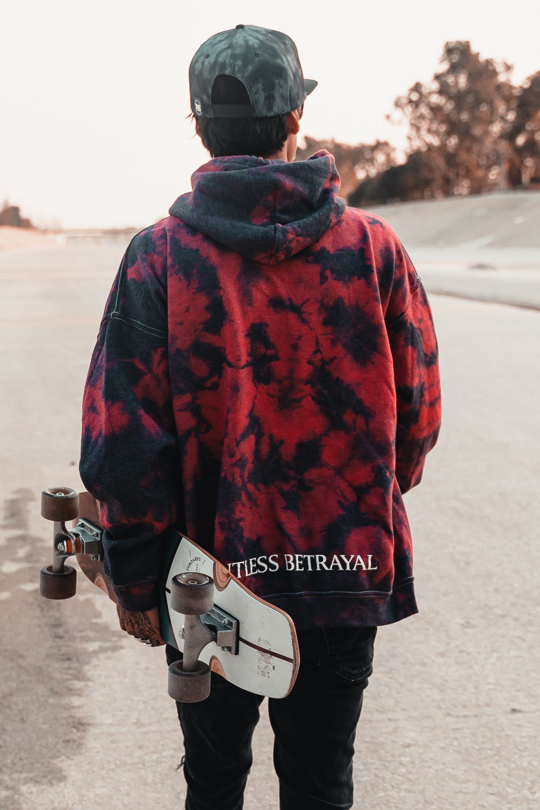 Trustless Chief Tie Dye Hoodie