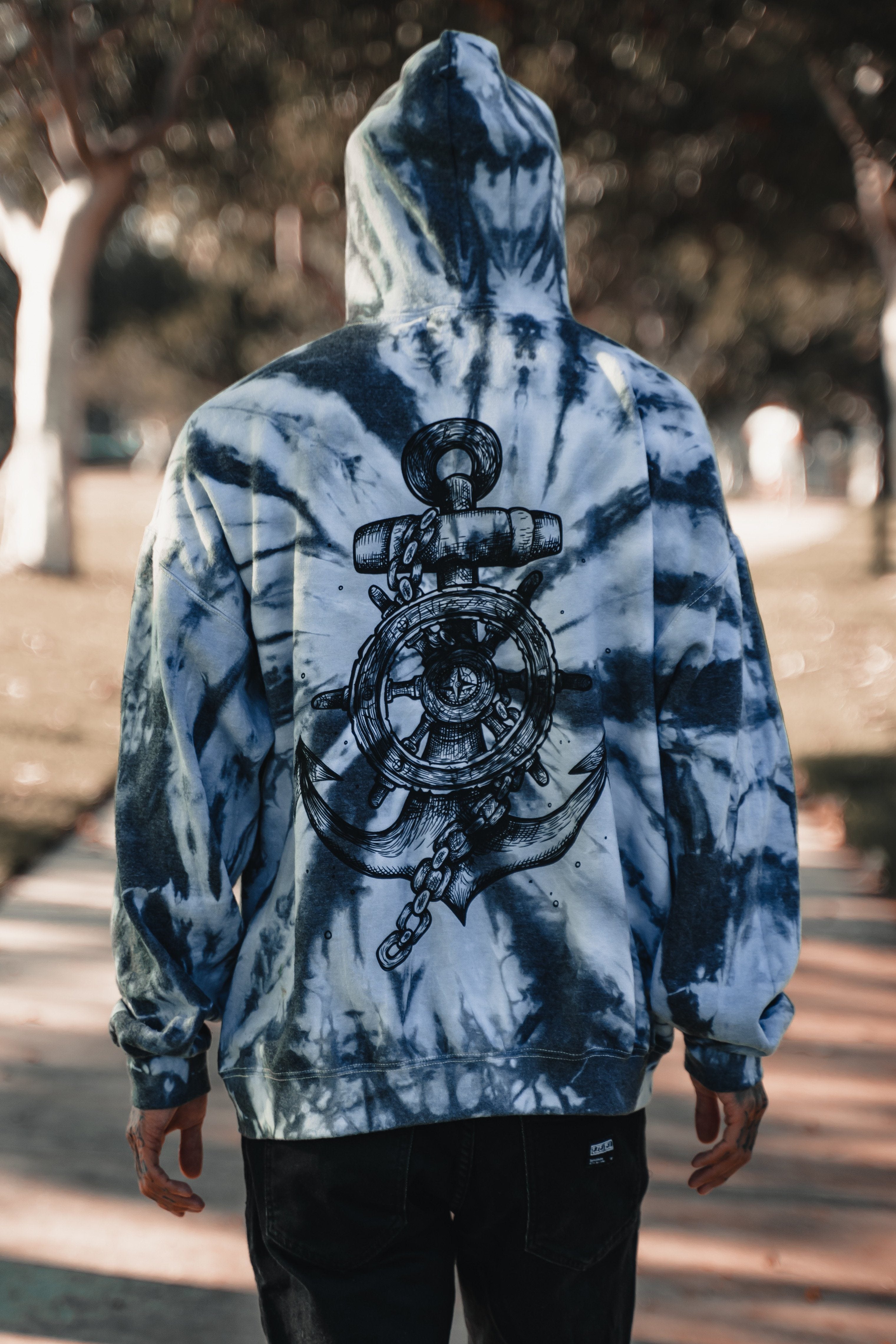 Take The Helm Tie Dye Hoodie