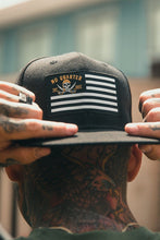 Load image into Gallery viewer, No Quarter Stripe Snapback