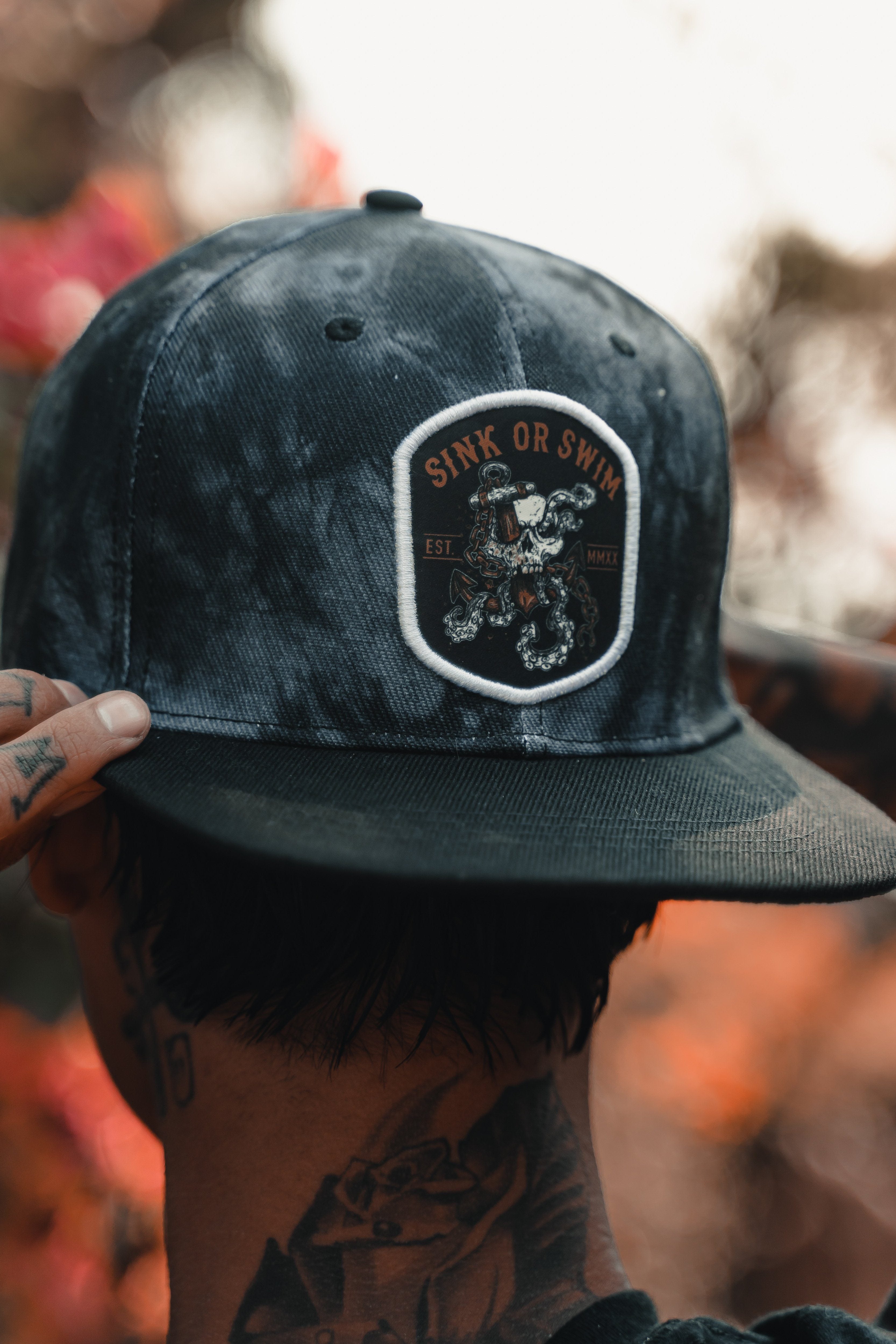 Sink or Swim Tie Dye Snapback