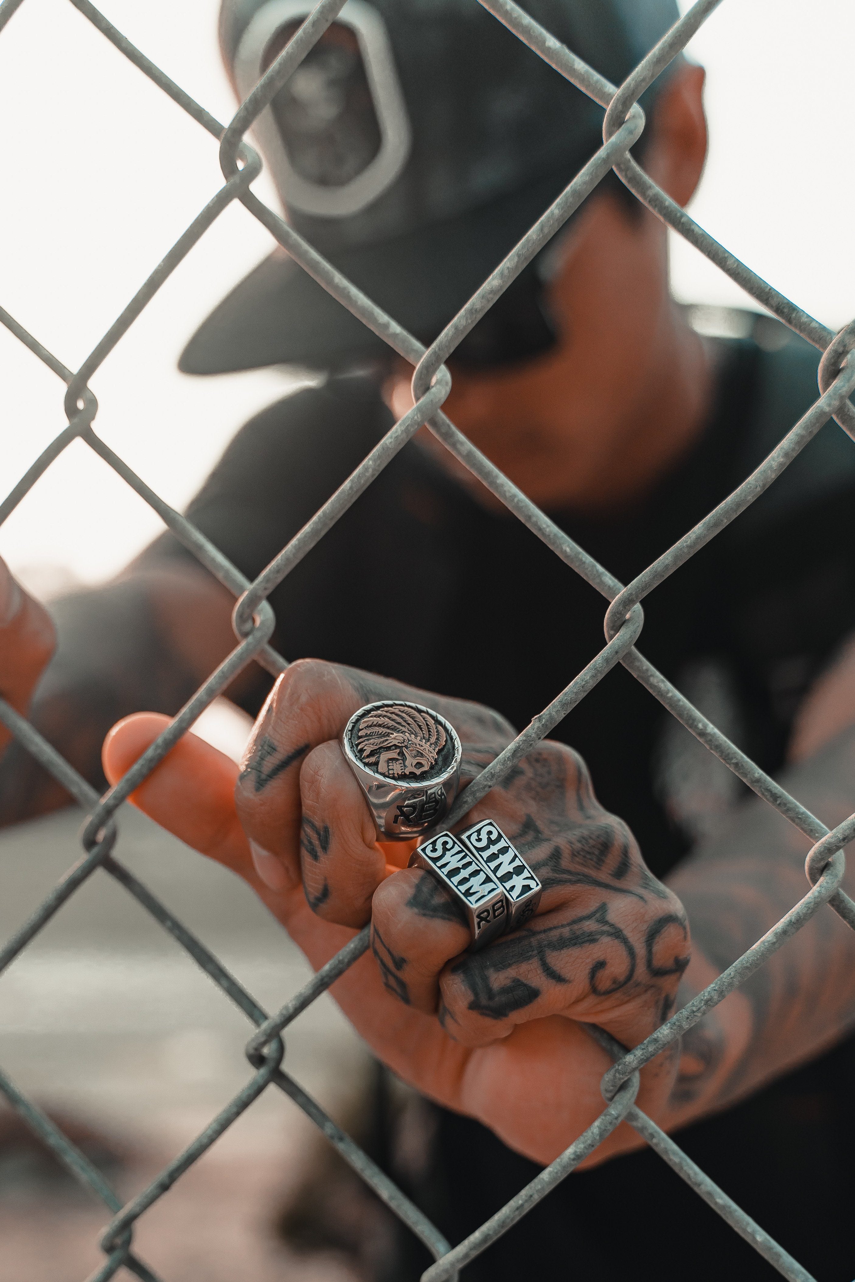 Trustless Chief Stainless Steel GOLD Ring