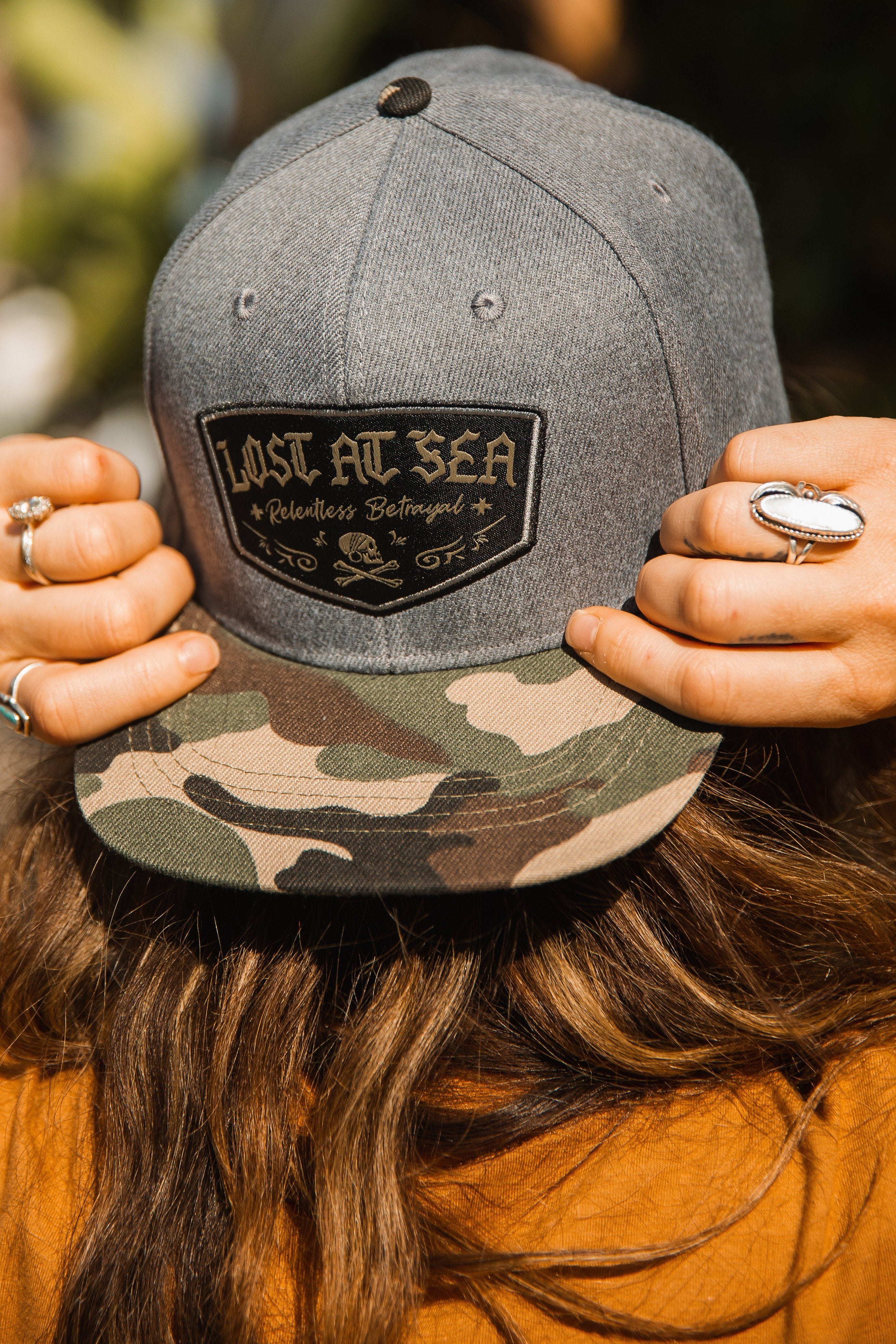 Lost At Sea Camo Snapback