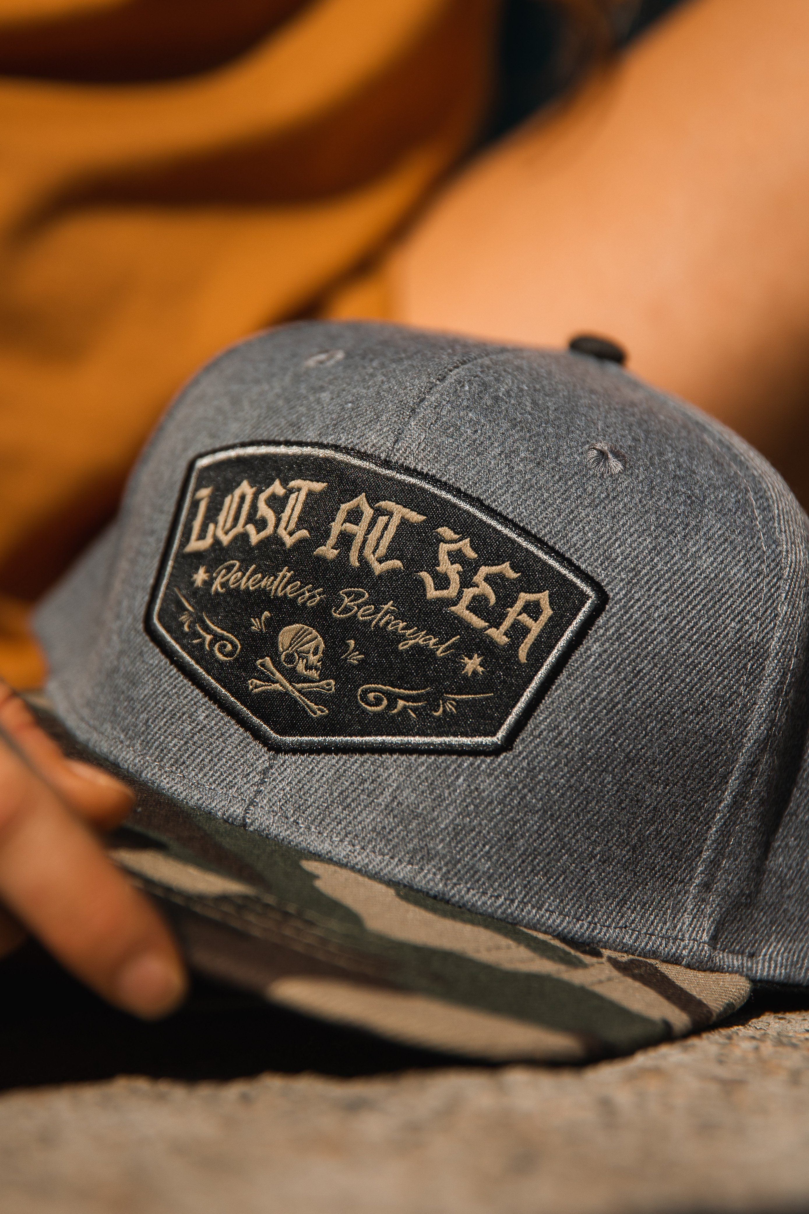 Lost At Sea Camo Snapback