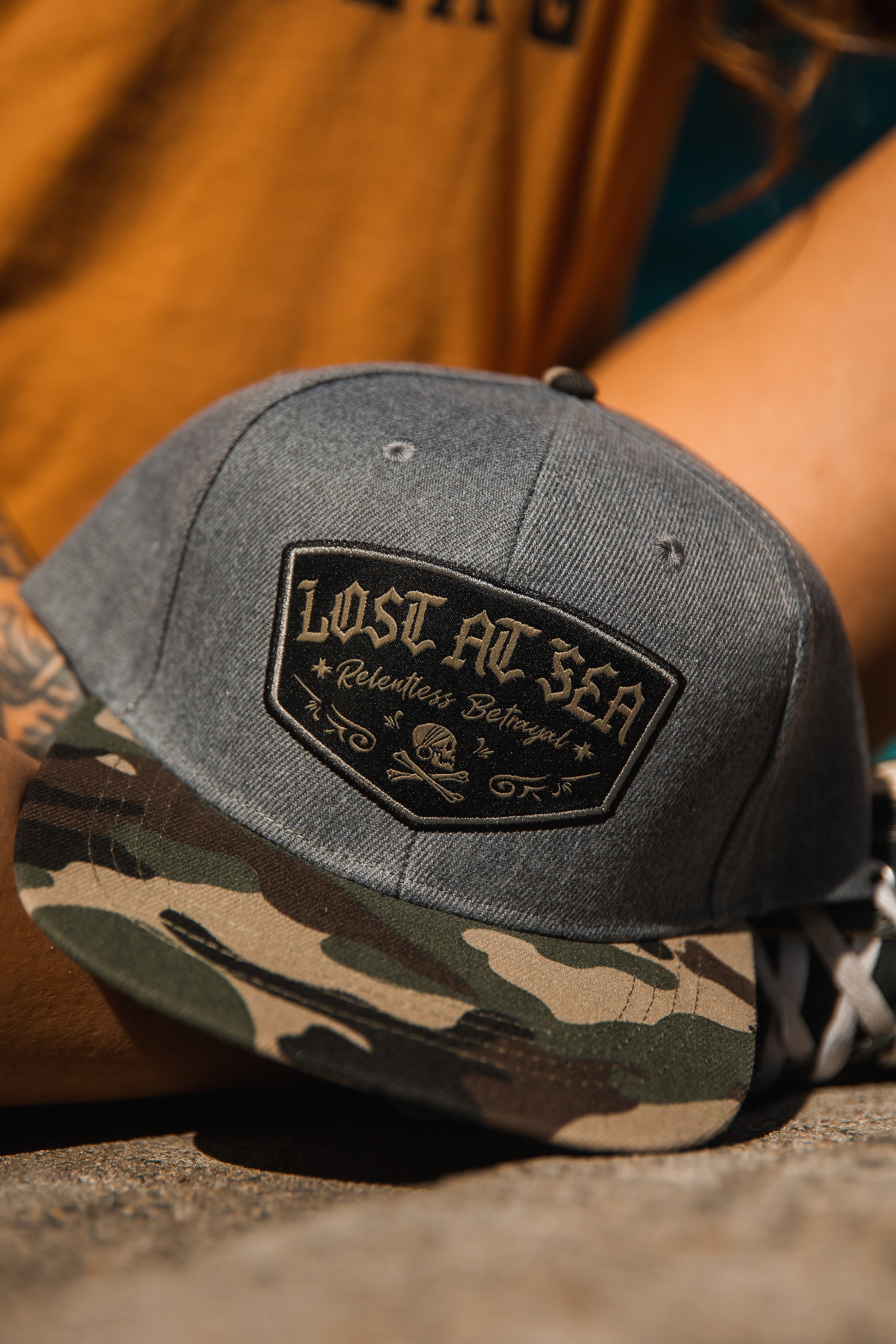 Lost At Sea Camo Snapback