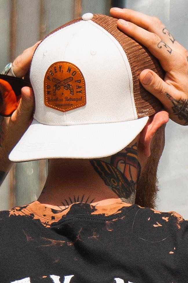 No Prey, No Pay Tan Snapback