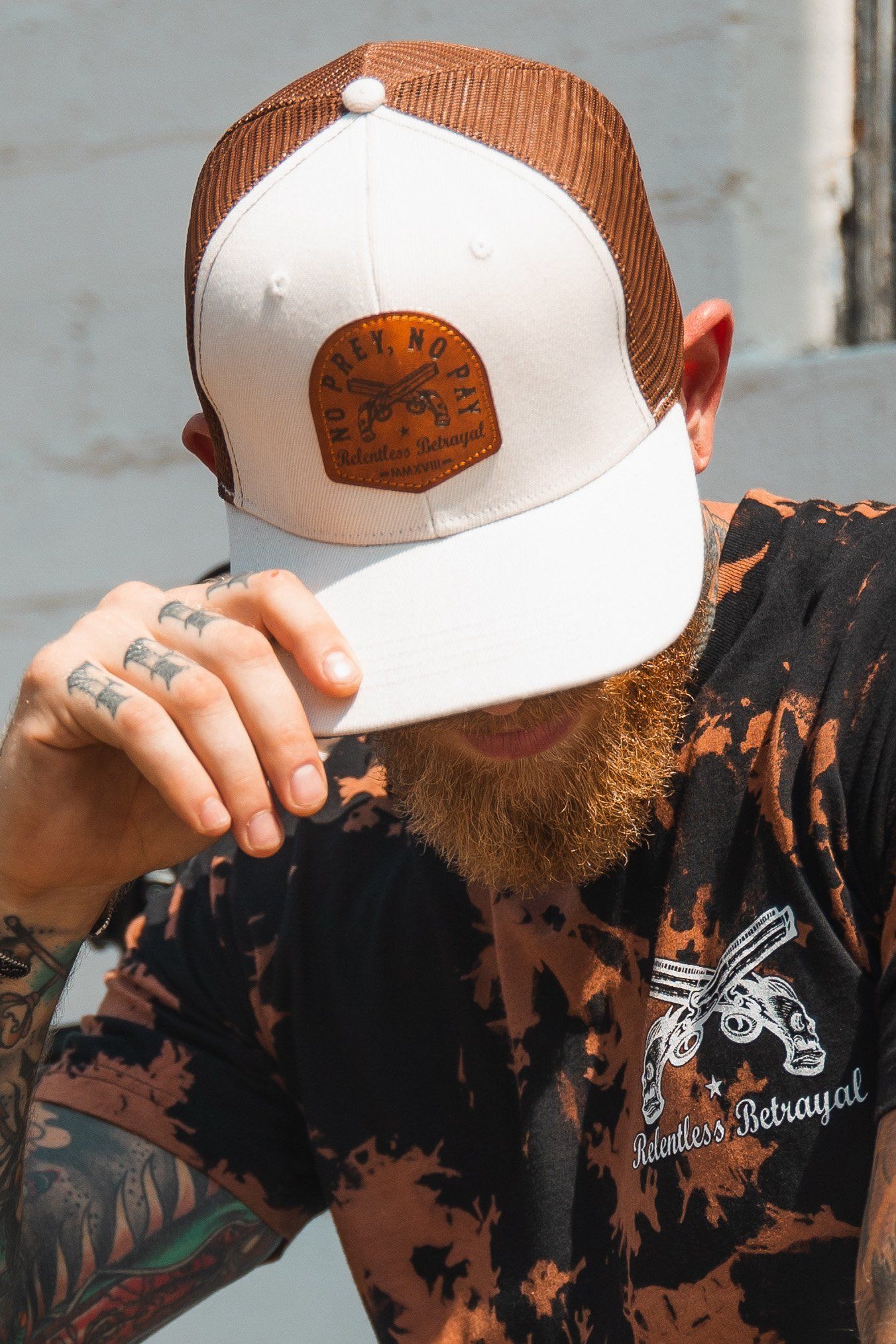 No Prey, No Pay Tan Snapback