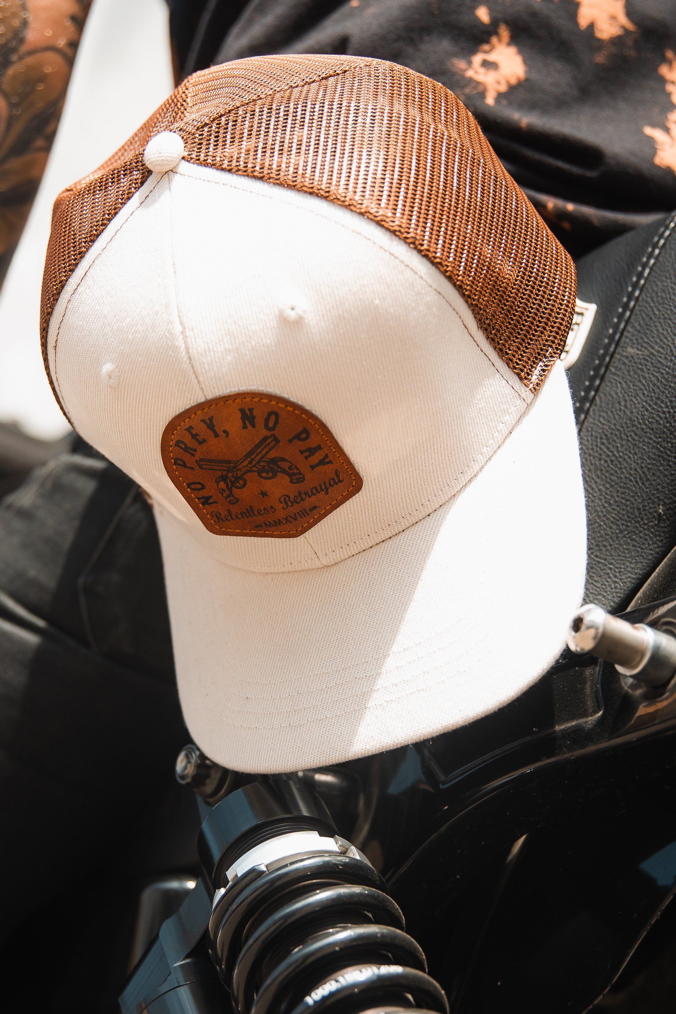 No Prey, No Pay Tan Snapback