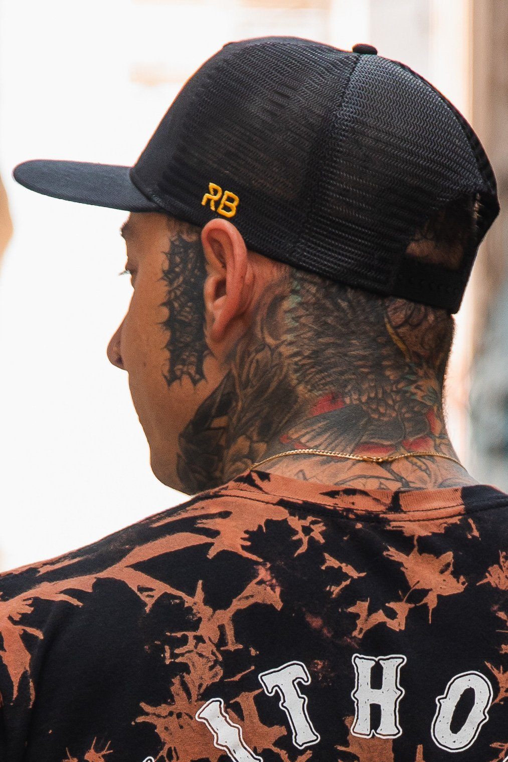No Quarter Black "Trucker" Snapback