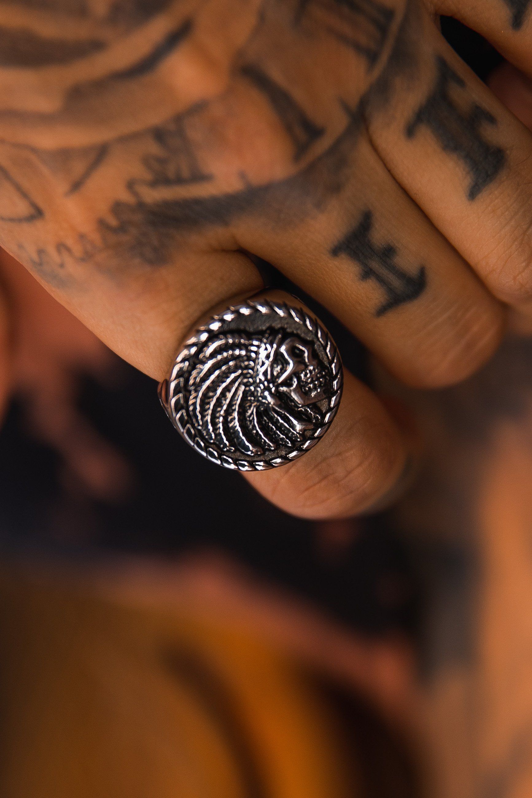 Trustless Chief Stainless Steel Ring