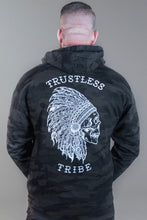 Load image into Gallery viewer, Trustless Chief Black Camo Hoodie