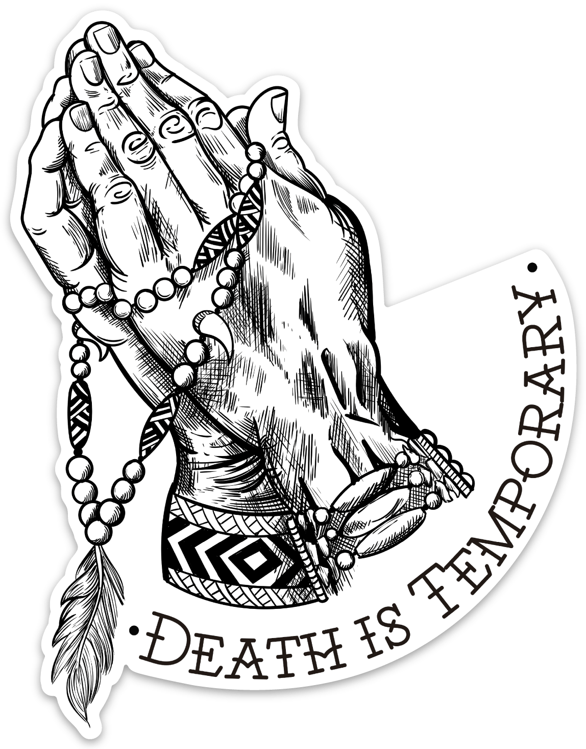 死亡是暂时的贴花