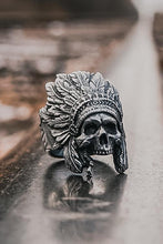 Load image into Gallery viewer, Warchief Pewter Ring