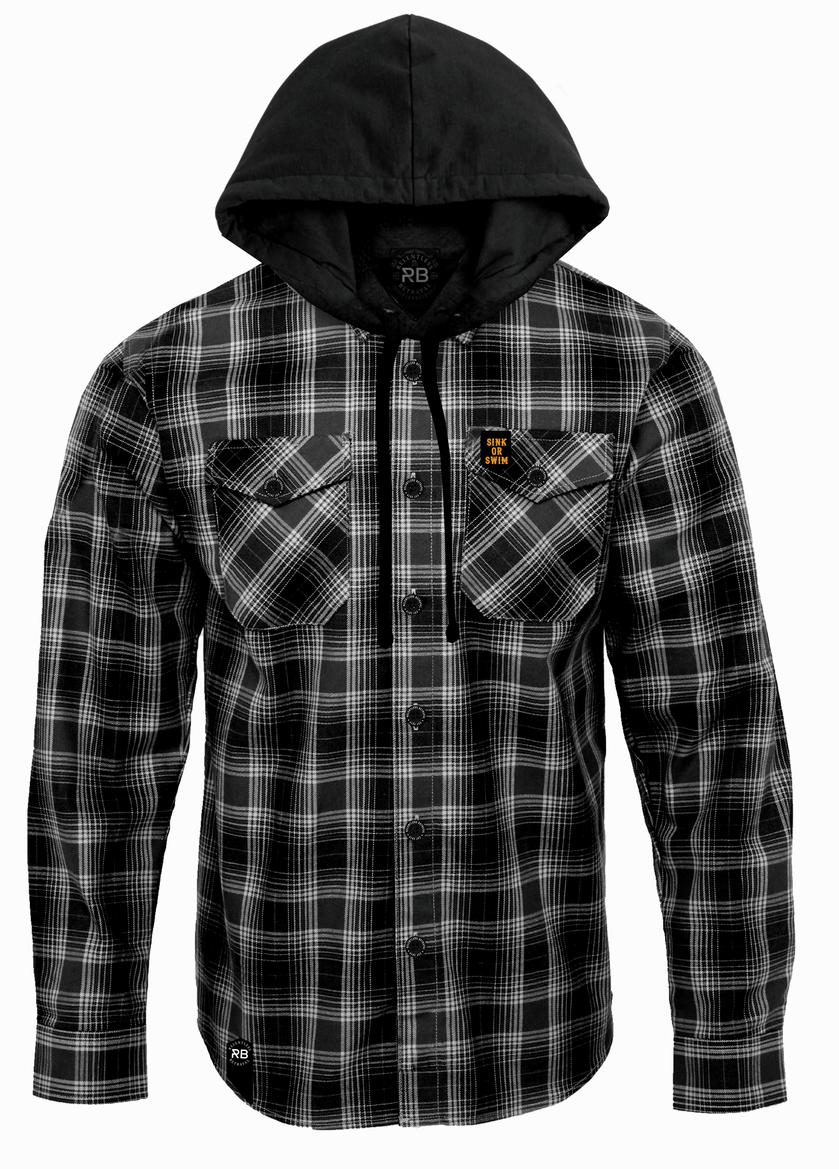 Sink Or Swim Premium Hooded Flannel