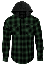 Load image into Gallery viewer, Lost At Sea Premium Hooded Flannel