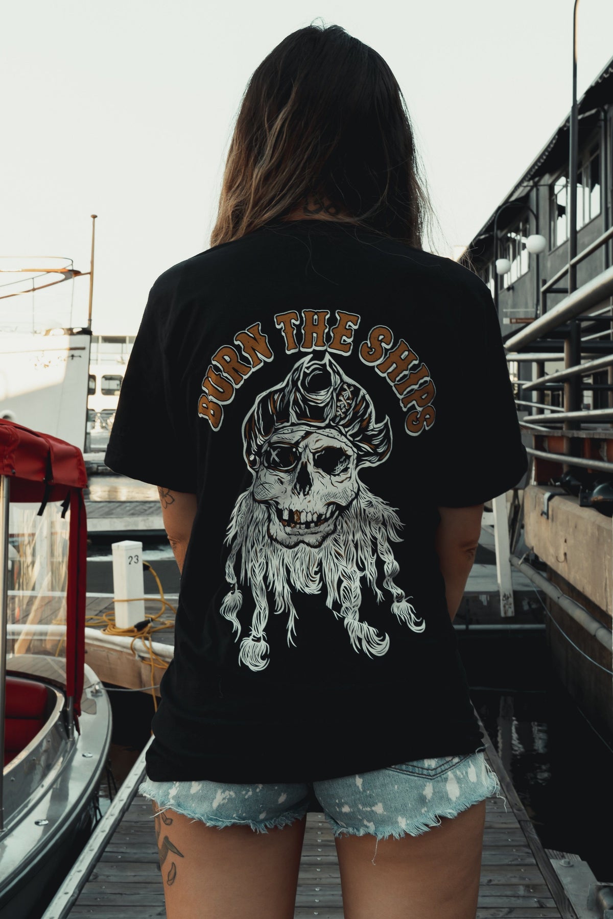 Burn The Ships GOLD T-Shirt