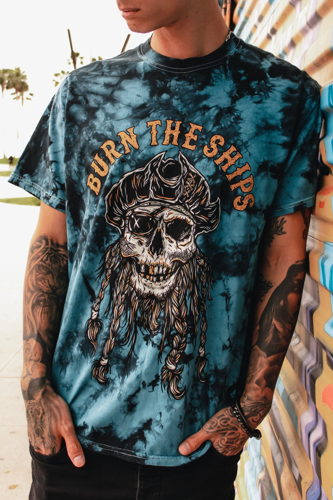 Burn The Ships Tie Dye T-Shirt