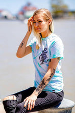 Load image into Gallery viewer, Take the Helm Mint Tie Dye T-Shirt