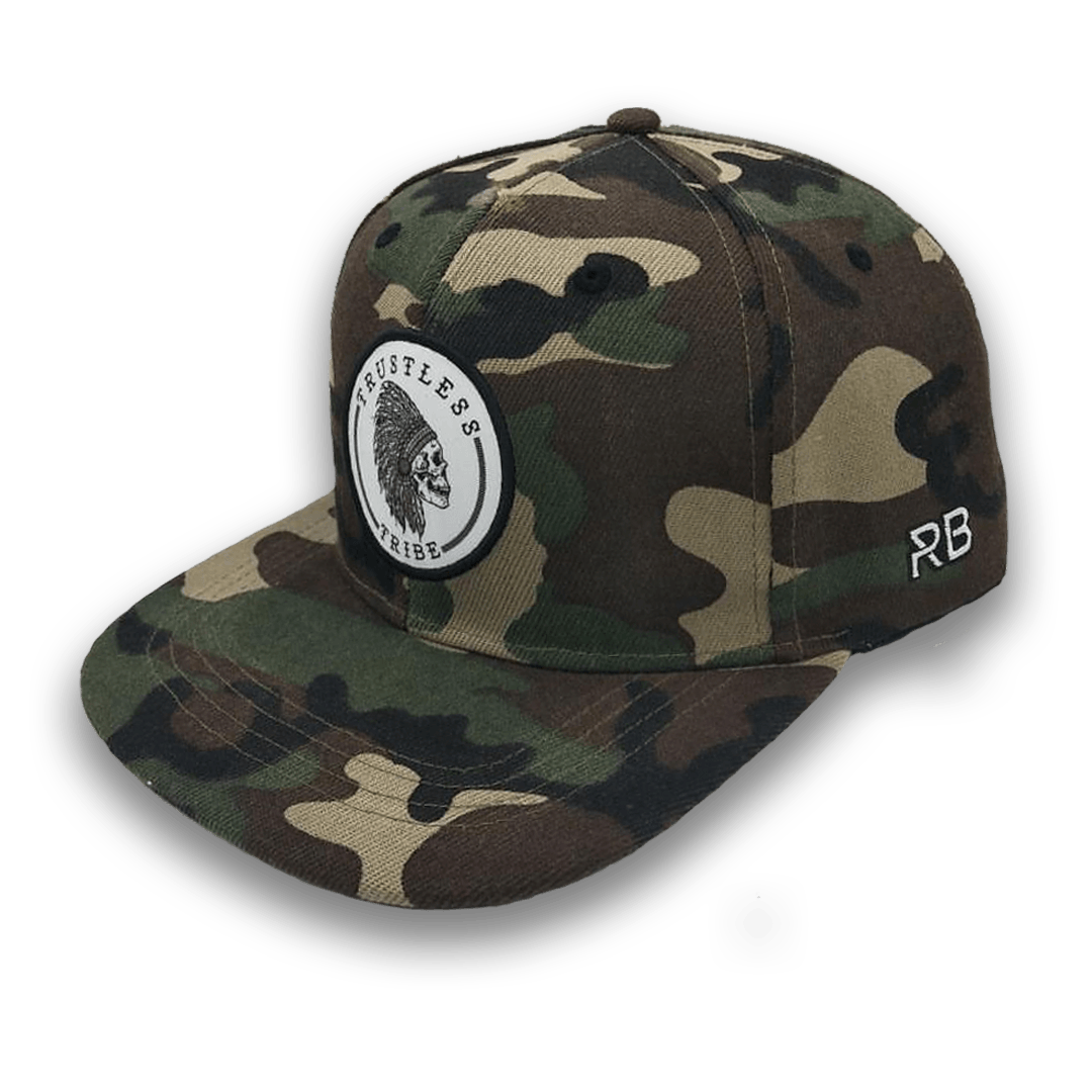 Trustless Tribe Camo Snapback