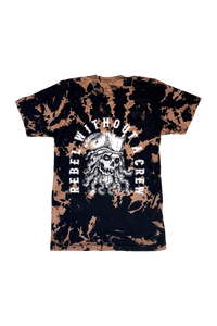 Rebel Without A Crew Bleach Wash T-Shirt