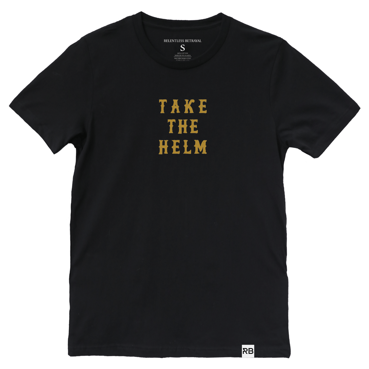 Take The Helm GOLD T-Shirt