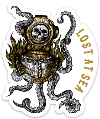 Lost At Sea Decal