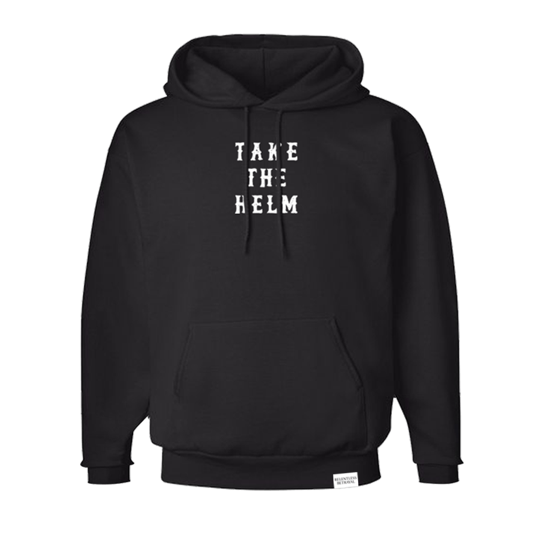 Take The Helm 黑色连帽衫